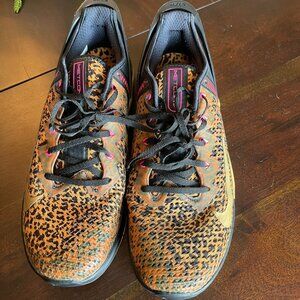 Nike Metcon 6  Flyease Cheetah Print Sneakers Size 11.5